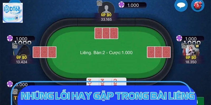 Chơi Liêng – Chiến Thuật Đỉnh Cao, Bách Phát Bách Trúng Những lỗi hay gặp trong game bài liêng