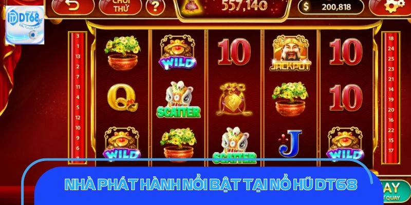 Sảnh chơi slot hấp dẫn tại DT68
